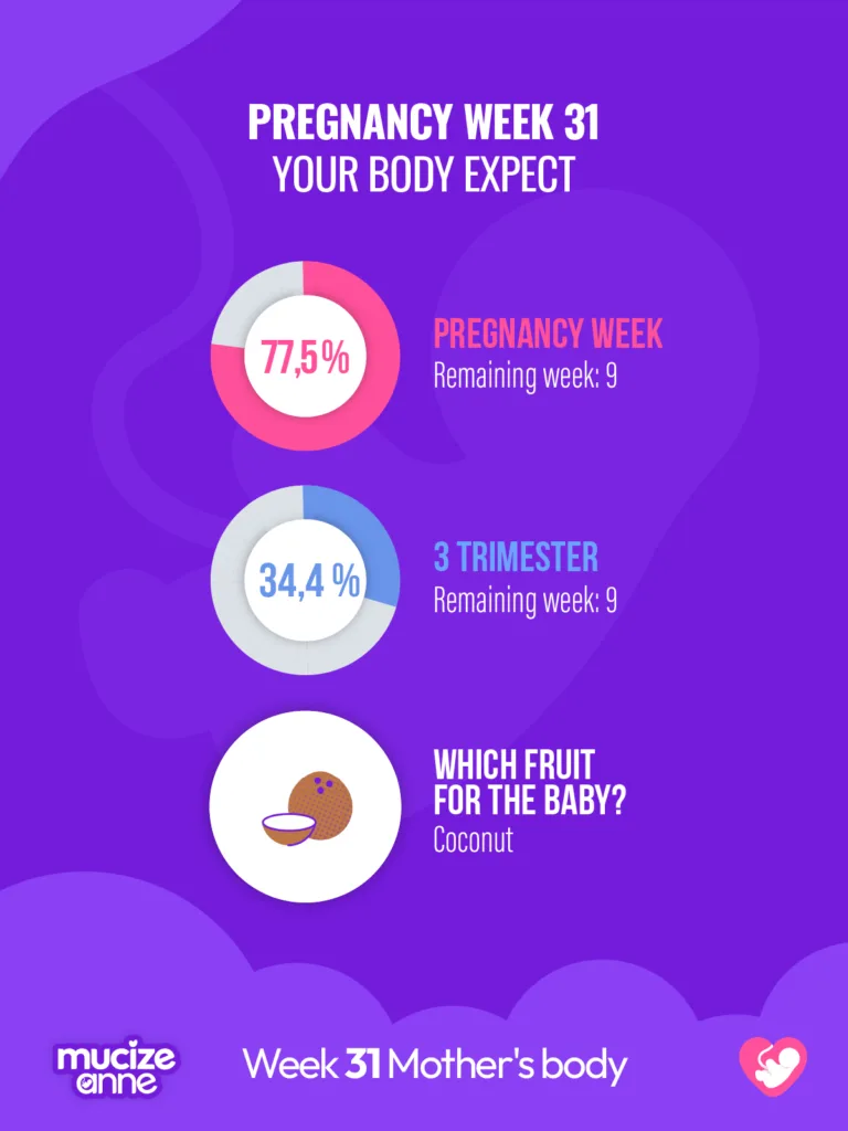 31st week of pregnancy Week