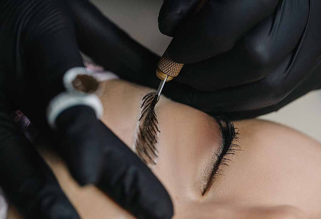 Hamilelikte microblading